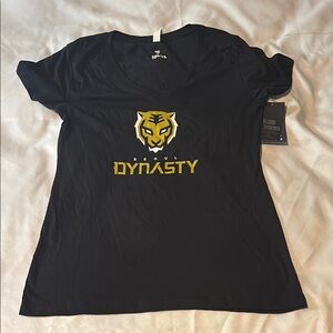 Fanatics Black and Gold Short Sleeve Tee